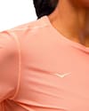 Hoka One One + W Airolite Run Short Sleeve Dry Clay - 4