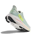 Hoka One One + Clifton 10 W Sea Glass/Neon Flame