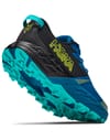 Hoka One One + Speedgoat 7 Big Kids Black/Night Glow Blue - 3