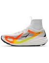 Hoka One One + Tecton X 4 M Frost/Neon Tangerine