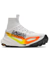 Hoka One One + Tecton X 4 W Frost/Neon Tangerine - 3
