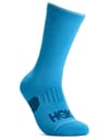Hoka One One + U Crew Run Sock 3-Pack Hazy Blue / Soft Cobalt / Night Glw Blue