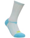 Hoka One One + U Clifton Crew Run Sock Glimmering Blue