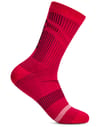 Hoka One One + U Trail Run Crew Sock Cerise