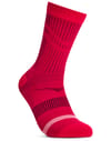 Hoka One One + U Trail Run Crew Sock Cerise - 3