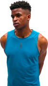 Hoka One One + M Everyrun Tank Night Glow Blue - 3