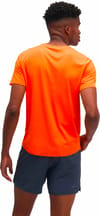 Hoka One One + M Everyrun Short Sleeve Electric Tangerine