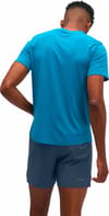 Hoka One One + M Everyrun Short Sleeve Night Glow Blue