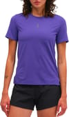 W Everyrun Short Sleeve Cosmic Purple + Hoka One One