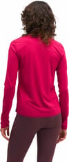 Hoka One One + W Everyrun Long Sleeve Red Agate