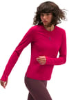 Hoka One One + W Everyrun Long Sleeve Red Agate - 3