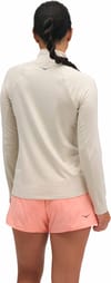 Hoka One One + W Skyform Half-Zip River Rock Grey Htr