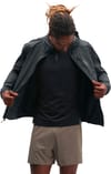 Hoka One One + M Skyflow Wind Jacket Black - 3