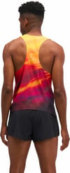 Hoka One One + M Race Day Singlet Tr Prt Hoka Citrus Prt