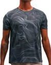 Hoka One One + M Everyrun Short Sleeve Clf Prt Black / White Prt - 3