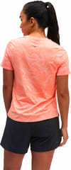Hoka One One + W Everyrun  Short Sleeve Clf Prt Sunstone Prt