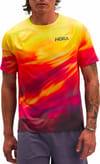 M Race Day Short Sleeve Tr Prt Hoka Citrus Prt + Hoka One One