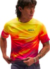 Hoka One One + M Race Day Short Sleeve Tr Prt Hoka Citrus Prt - 3