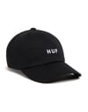 Cap Essentials Og Logo Cv 6 Panel Black + Huf
