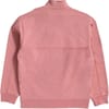 Huf + Sweat Split 1-4 Zip Mock Dusty Rose