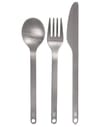 Hydro flask + Flatware Set Stainless Pouch Black