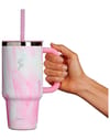 Hydro flask + 32 Oz Travel Tumbler Jelly Pink - 3