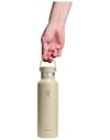 Hydro flask + 21 Oz Standard Flex Cap Oat - 3