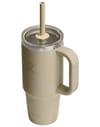 Hydro flask + 24 Oz Travel Tumbler Clear Lid Oat