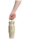 Hydro flask + 24 Oz Wide Flex Straw Travel Bottle Oat - 3