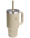 Hydro flask + 32 Oz Travel Tumbler Clear Lid Oat - 3