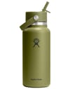 32 Oz Wide Flex Straw Cap Palmer Green + Hydro flask