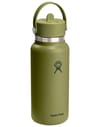 Hydro flask + 32 Oz Wide Flex Straw Cap Palmer Green