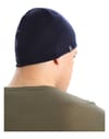 Icebreaker + U Merino 200 Oasis Reversible Beanie Loden/Midnight Navy - 4