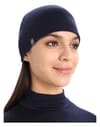 Icebreaker + U Merino 200 Oasis Reversible Beanie Loden/Midnight Navy - 5