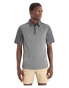 Icebreaker + M Merino Hike SS Top Monsoon/Gritstone Hthr/Cb - 3