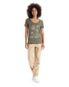 Icebreaker + W Merino Tech Lite II SS Scoop Tee Fresh Growth Loden - 5