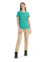 Icebreaker + W Merino Tech Lite II SS Tee Cadence Paths Fresh - 5