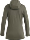 Icebreaker + W Merino Quantum III LS Zip Hood Loden