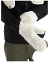 Icebreaker + U Merino ICL RealFleece Sherpa Mittens Ecru Hthr