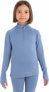 Icebreaker + Kids Merino 260 Tech LS Half Zip Kyanite - 3