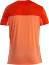 Icebreaker + Men Merino 125 Cool-Lite Sphere III SS Tee Colour Block Ember Molten