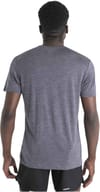 Icebreaker + M Merino Blend 125 Cool-Lite Sphere SS Tee Midnight Navy Heather - 4