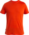 Men Merino 125 Cool-Lite Sphere III SS Tee Molten + Icebreaker