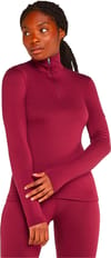 Icebreaker + W Merino 260 Tech LS Half Zip Port