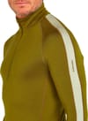 Icebreaker + M Merino ZoneKnit 260 LS Half Zip Algae/Ashen/Cb - 4