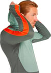 Icebreaker + M Merino 200 Sonebula LS Half Zip Hood Galaxy/Moss/Blaze/Cb - 4
