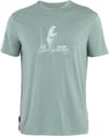 M Merino 150 Tech Lite SS T Pol Paddle Moss + Icebreaker