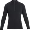 M 300 MerinoFine Polar LS Half Zip Black + Icebreaker