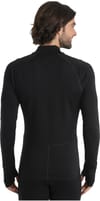 Icebreaker + M 300 MerinoFine Polar LS Half Zip Black - 4
