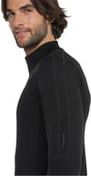 Icebreaker + M 300 MerinoFine Polar LS Half Zip Black - 5
